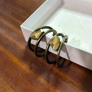 Bronze Hoop Earrings